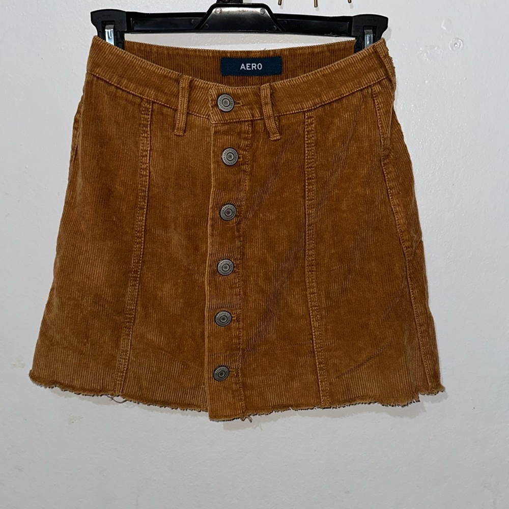 Aero Highrise brown skirt - Size 000 (Women)